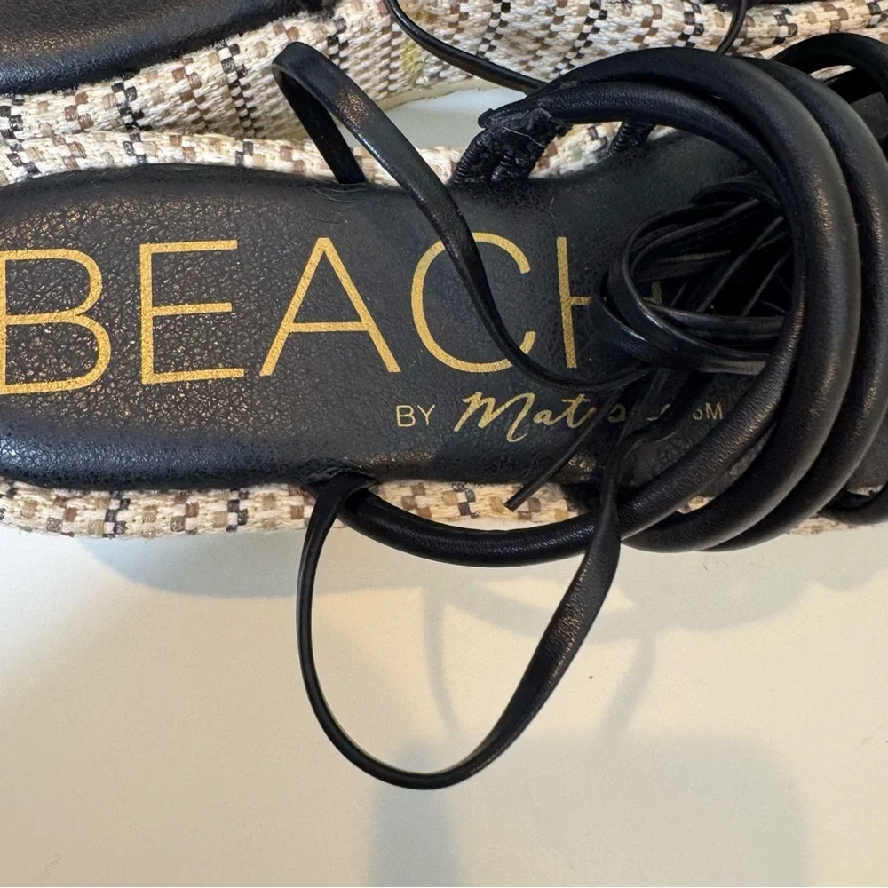 Beach by Matisse Eli Ankle Strap Platform Sandals size 6